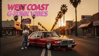 🌴 California Hits DIFFERENT at Sunset 🚗 West Coast G-Funk Cali Cruise