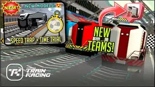 Train Racing New Update Gameplay | Tournament Mode | Time Trial | Speed Trap