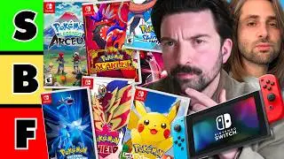 Ranking All 9 Pokémon Games (on Switch) from BEST to WORST!