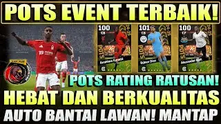 POTS EVENT TERBAIK! BANYAK RATING RATUSAN DAN PEMAIN HEBAT! AUTO BANTAI LAWAN! MANTAP BRO!