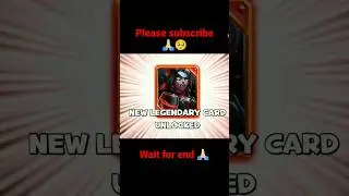 New legendary card unlock 🔥 vampire 🧟 #shorts #viral