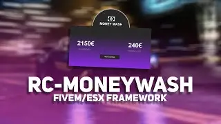 [ESX]RC-Moneywash System | FiveM Free Script