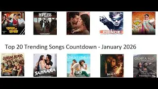 Top 20 Trending Songs Countdown - January 2026 Week 1 ⚡