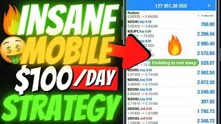 INSANE Forex Mobile Scalping Strategy To Grow Big & Small Accounts (Perfect Sniper Entry)🔥💰