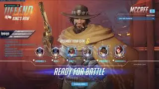 IDDQD GM DPS MCCREE GAMEPLAY! [ OVERWATCH SEASON 22 TOP 500 ]