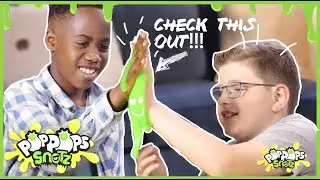Ultra Slimey Bubble Popping Fun | Pop Pops Snotz!