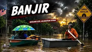 Meninjau area kawasan rumah , hujan lebat berterusan Banjir 17/12/205