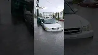 Over a Foot of Rain Causes Life-Threatening Flooding in Miami & Fort Lauderdale Florida