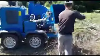 Дизельный мобильный измельчитель HUNTER 80-260