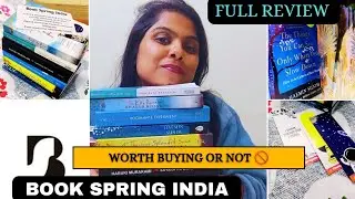 Book Spring India 📚 Full review ll Unboxing 📦ll Should buy or not 🚫