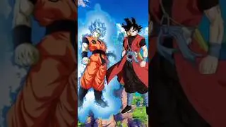Universal blue CC Goku vs dragon ball super character comparison #dbsuperbroly