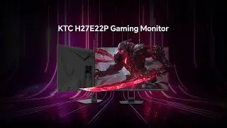 H27E22P KTC 280Hz 27 inch Gaming Monitor with 1080P ＆ Fast VA Panel for Esports Player