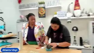 Layering 3D Puff on StripFlock HTV