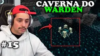 CORINGA ENCONTRANDO A CAVERNA DO WARDEN NO MINECRAFT! EP 15