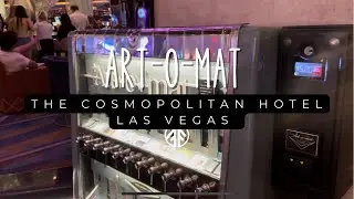 Охота на карманного друга с помощью автомата Art-o-Mat в отеле Cosmopolitan в Лас-Вегасе