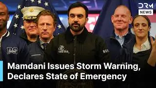 NYC Mayor Mamdani Declares State of Emergency and Travel Ban Ahead of Major Winter Storm | AL1N