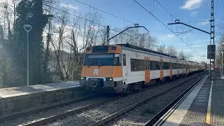 Renfe S-447 Departing from Gualba to Cerbere (R11)