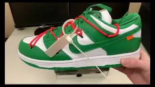 Nike Dunk Low Off White Pine Green Review!