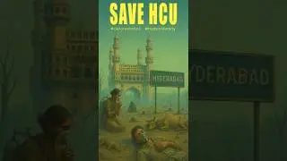 Save hculands Stop #deforestation #comedy #hculands#hculands#hyderabaduniversity #animals #students