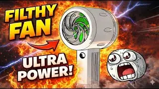 I Built an Overpowered Hand Fan &mdash; Start to Finish