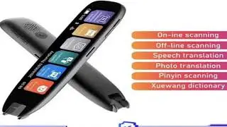 A must-have product! XIKCU S65 Pro Smart Voice Translator 142 Languages WIFI Scan Translation Pen
