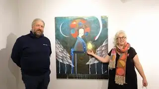MOJCA FO DOTIK POSTANE DIH GIB TIŠINA RAZSTAVA V GALERIJI DOMŽALE 11 12 2025