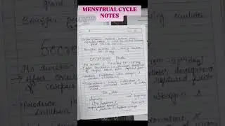 NursingProfession#nursingnotes,of menstrual cycle #👍