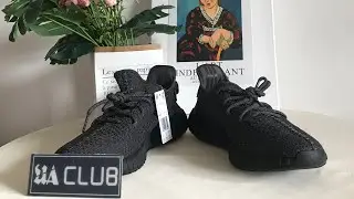 YZYBoost 350 V2 static black(reflective)