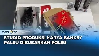 Studio Produksi karya Banksy Palsu Dibubarkan Polisi