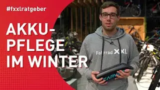 E-Bike-Akkupflege im Winter