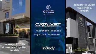 Catalyst KSA Mini exhibit for Dietitians - Delta Fitness - InBody