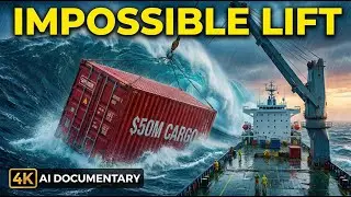 $50,000,000 RESCUE: Recovering Lost Containers in a Category 5 Storm 🌊 | 4K AI Cinematic Documentary