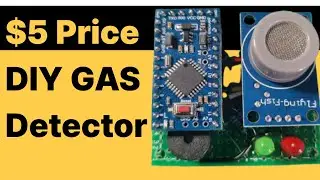 $5 DIY GAS Detector! with Arduino nano pro, MQ-7 Sensor [KVolt]