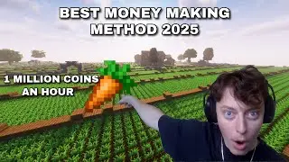 BEST MINECRAFT HYPIXEL SKYBLOCK MONEY METHOD IN 2025 (1 Million an hour)