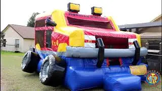 Bounce Pro Inflatables Monster Truck Bounce House Rental Tulsa