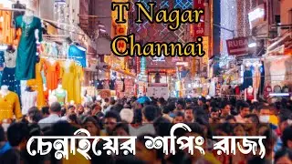 চেন্নাইয়ের সবচেয়ে বড় মার্কেট T Nagar।  চেন্নাইয়ে কেনাকাটার সেরা জায়গা। Chennai Shopping place, India