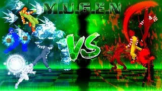 Vallery's M.U.G.E.N: Ice Donald edits Vs. Bloody Donald edits
