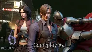 Resident Evil 6 Leon Gameplay Comentada #4
