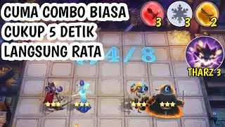 THARZ 3 ‼️ NORTHERN VALE REVAMP AURORA ‼️ NEW META AUTO WIN ⁉️ MAGIC CHESS MOBILE LEGENDS