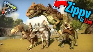 🔴Ark PubliC Server - ARK Cabaluss Map - New Legendary Dino Hunting and Base Build