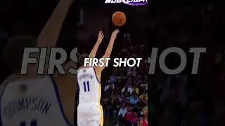 Klay Thompson's First and Last Shot as a Warrior😢