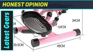 Amazing Mini Stepper Cross Trainer: Silent Home Fitness Powerhouse!