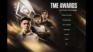 ИТОГИ 2025: ЛУЧШИЙ СНГ, КОНТЕНТМЕЙКЕР, ТДМ ИГРОК ГОДА? AWARDS 2025 by TME, MOONY, KALAMBOOR PUBGM