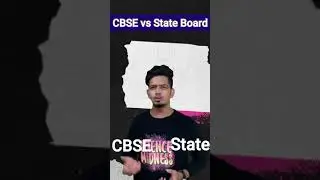 CBSE vs STATE BOARD | Which is best? #Shorts | Comment down from which board you are studying ❤️