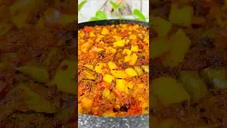 🥘 Turkish Style Ground Beef Dish 🍅🥔 | Quick & Tasty ✨ #shorts #food