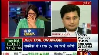 Justdial on CNBC Awaaz (Pehla Sauda) - VSS Mani