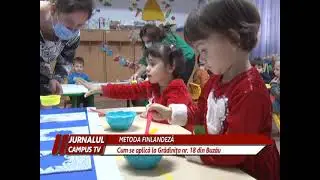 METODA FINLANDEZĂ. CUM SE APLICĂ LA GRĂDINIȚA NR. 18