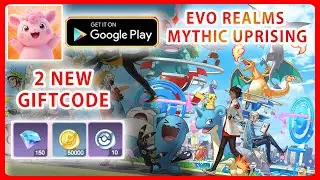 How to Redeem Code Evo Realms Mythic Uprising - Gameplay & All 2 Giftcodes (Pokemon Game Android)