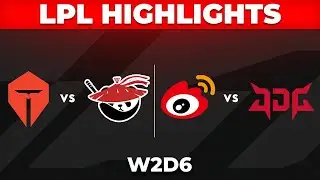 LPL Highlights ALL GAMES Week 2 Day 6 | LPL 2026 Split 1 by Onivia