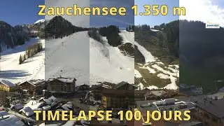 Ski amade / Zauchensee / Flachauwinkl ⏩ Timelapse 100 jours